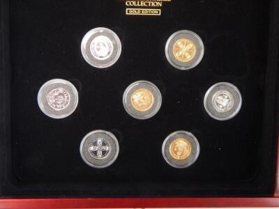 The London Mint Office CM Millionaires Gold Collection proof coin set - 2