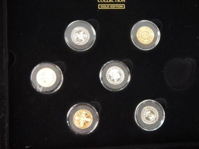 The London Mint Office CM Millionaires Gold Collection proof coin set - 3