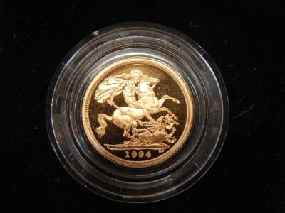 A Queen Elizabeth II half gold sovereign - 2