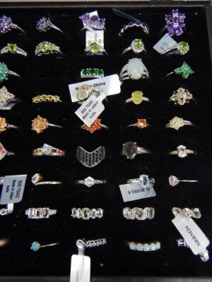 A large quantity of dress rings - 3