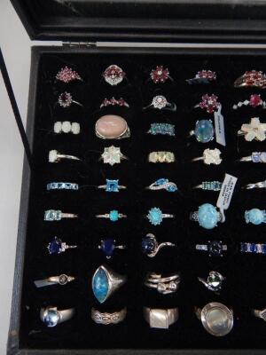 A large quantity of dress rings - 2