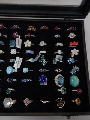 A large quantity of dress rings - 3