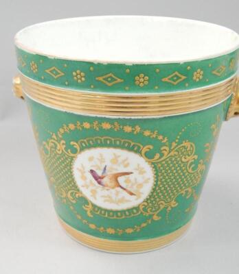 A Paris porcelain two handled jardiniere - 2