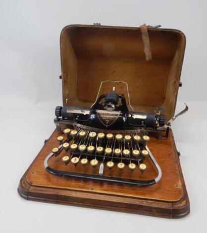 A Blick portable typewriter