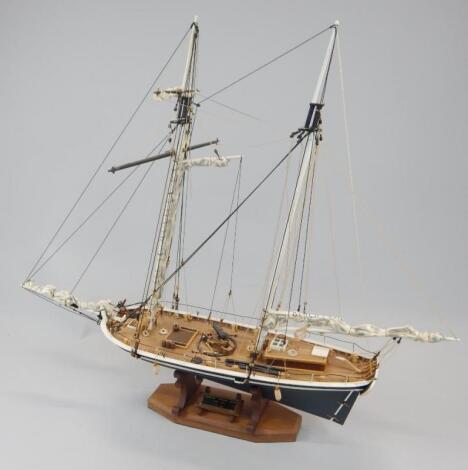 A modern ships model