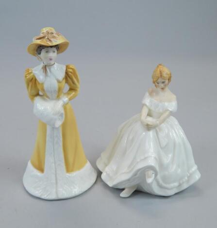 Two porcelain figures