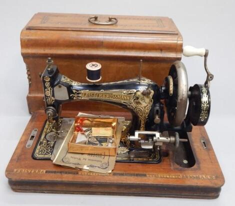 A Frister & Rossmann sewing machine