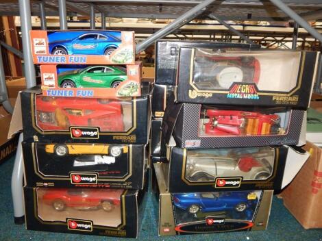 A large quantity of modern die-cast boxed vehicles