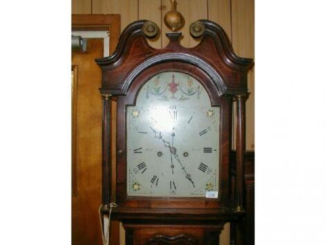 A George III mahogany longcase clock