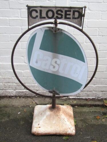 A Castrol verge sign