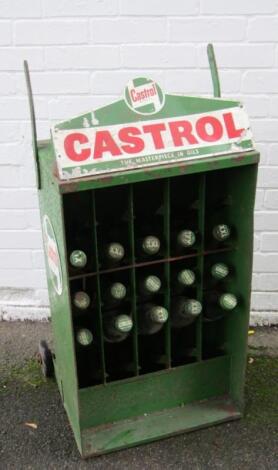 A mid 20thC Castrol of Wakefield oil dispensary container