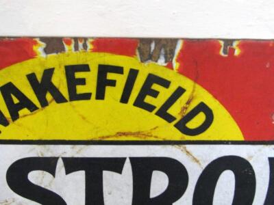 A Castrol of Wakefield Motor Oil wall mounted sign - 4