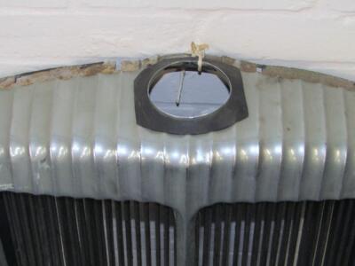 A steel car or bus radiator grill - 2