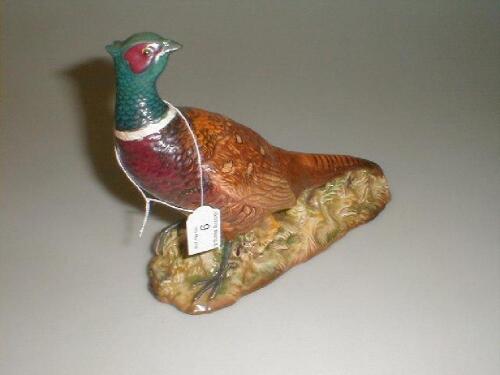 A Beswick Pheasant, model no 1225B, designed by Arthur Gredington,