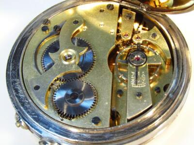 An early 20thC Goliath pocket watch - 4