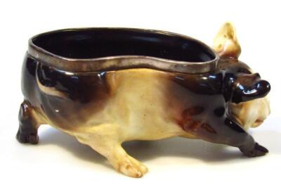 A Royal Doulton pig shaped dish - 2