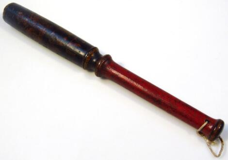 A William IV officer's truncheon