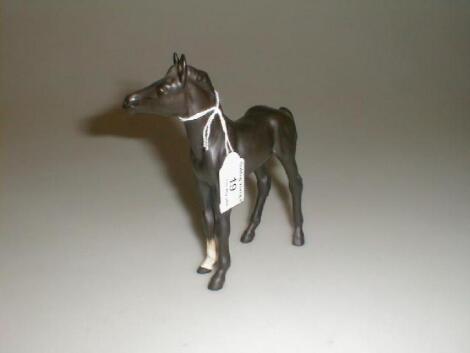 A Beswick figure No. 2536 Black Beauty foal