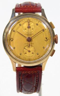A gentleman's Antimanetique Swiss chronograph - 2