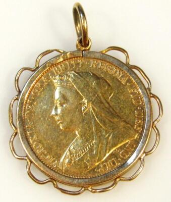 A Victorian gold full sovereign - 2