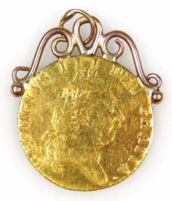 A George III gold half guinea - 2