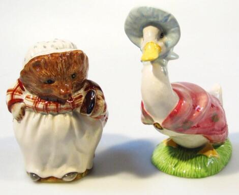 Two Beswick limited edition Beatrix Potter figures