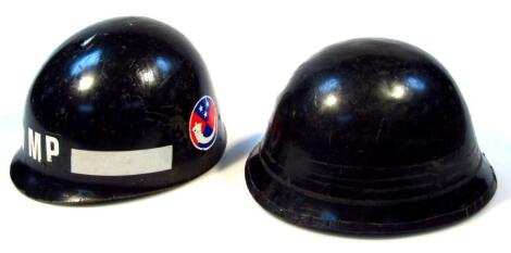 Two MP helmets