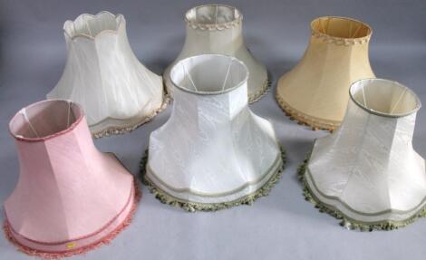 Various modern lamp shades