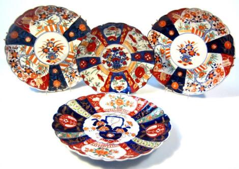 Various Japanese Meiji period Imari plates