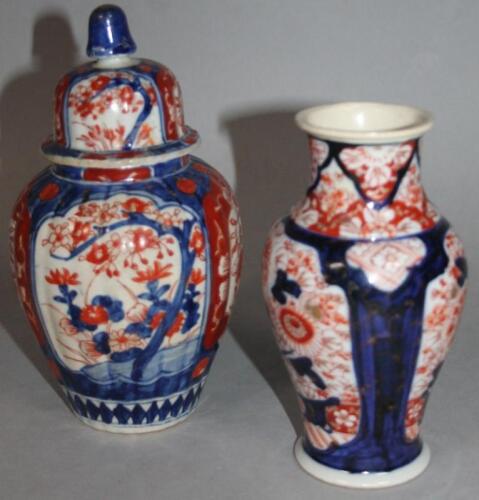 A 19thC Imari vase