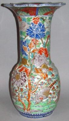 A Japanese Arita baluster vase - 3