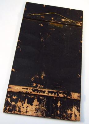 A 19thC ebonised ivory panel - 4