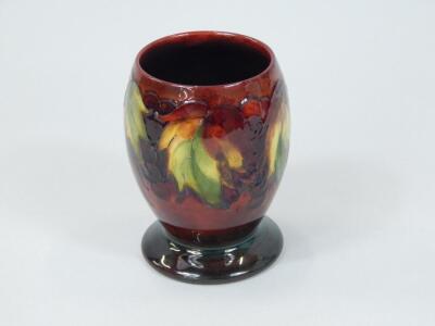 A Moorcroft flambe vase - 2