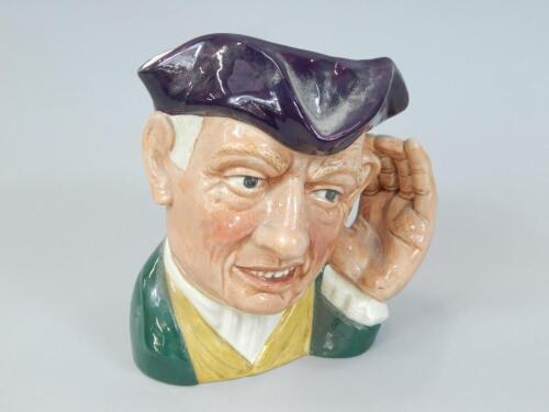 A Royal Doulton large character jug