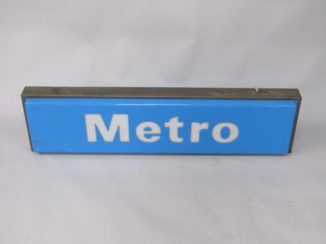 Maxi/Metro double sided internally illuminated showroom sign