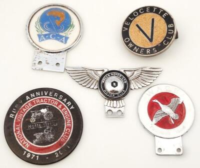 Various car and associated badges