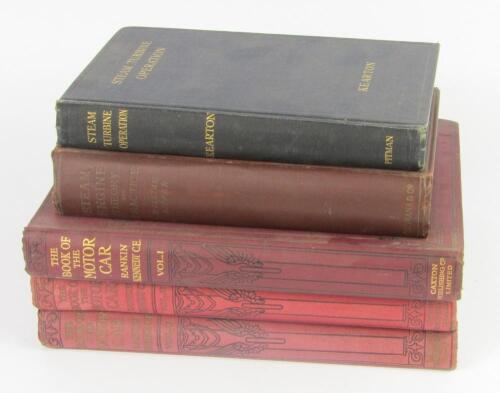 Three volumes of The Book of the Motor Car