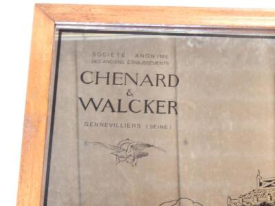 A Chenard & Walcker advertising mirror - 2