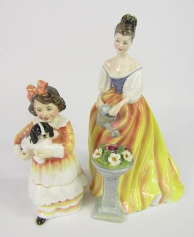 A Royal Doulton figure modelled as Alexandria HN3286