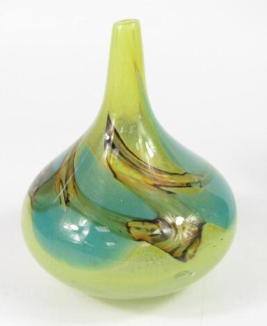 A Michael Harris Mdina glass Onion vase