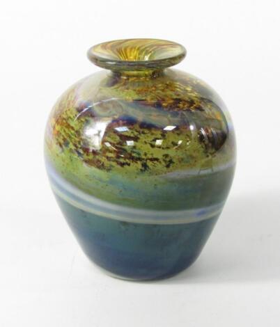 A Michael Harris Isle of Wight Aurene vase