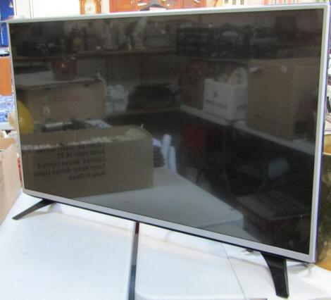 An LG 43" flat screen television