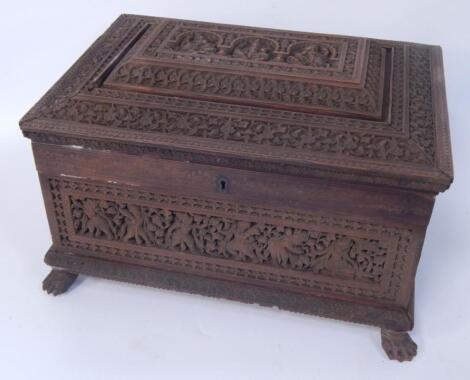 An Anglo Indian early 19thC casket