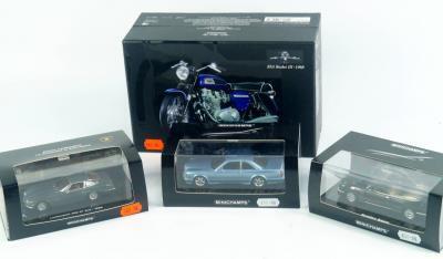 *Minichamps 1:12 and 1:43 scale diecast