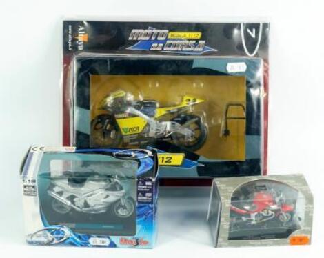 *Various scale diecast motorcycles