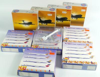 *Various scale diecast aircraft