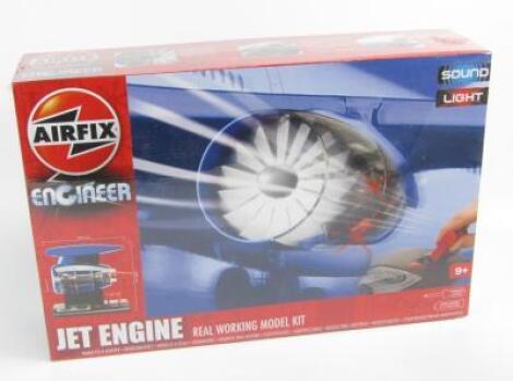 *An Airfix Engineer Jet Engine model kit.