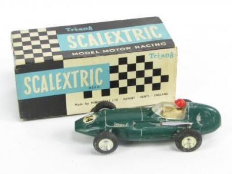 A Tri-ang Scalextric Vanwall MM C55 racing car