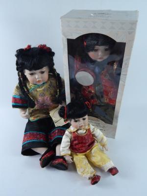 Asian style dolls