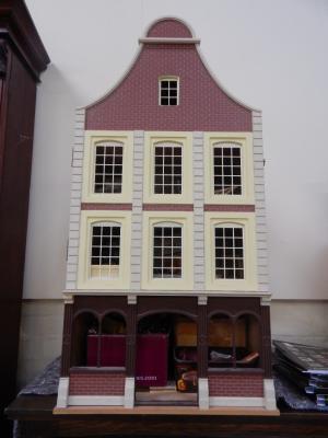 A kit built Dutch Town House style doll's house